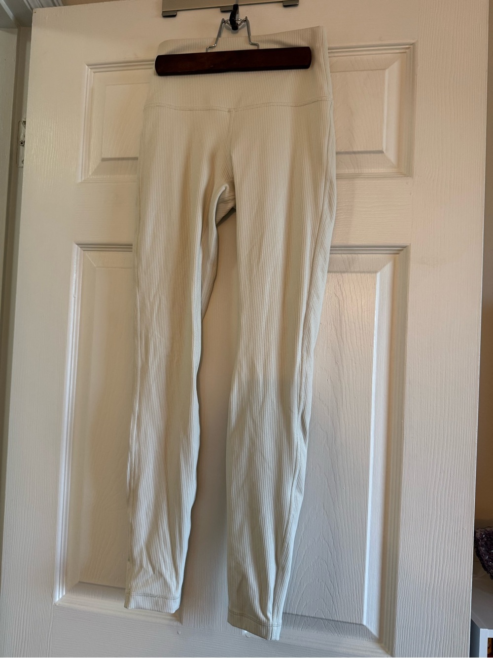 Lululemon Align Ribbed High-Rise Pant 28" *Shine in Bone